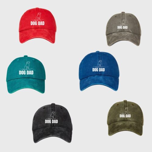 Dog Dad Caps